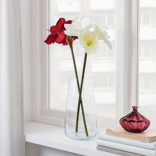 IKEA - VINTERFINT, artificial flower, white, 60 cm