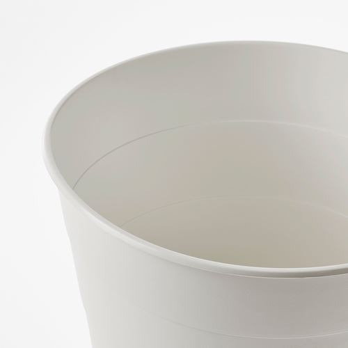 IKEA - FNISS, waste bin, white, 10 l