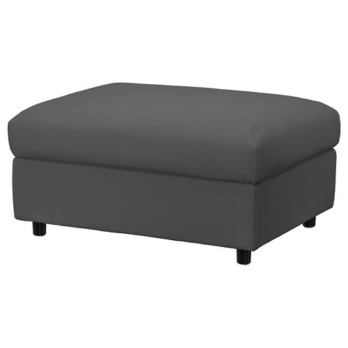 VIMLE hallarp grey pouffe with storage 39392592 IKEA