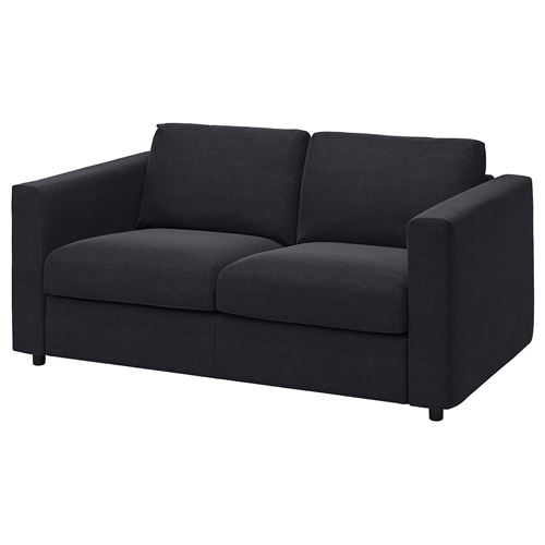 IKEA - VIMLE, 2-seat sofa, saxemara blue/black