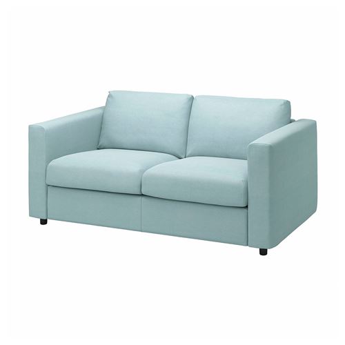 IKEA - VIMLE, 2-seat sofa cover, saxemara light blue