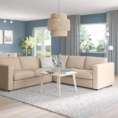 IKEA - VIMLE, 4-seat corner sofa, hallarp beige