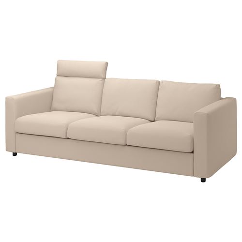 IKEA - VIMLE, 3-seat sofa, hallarp beige