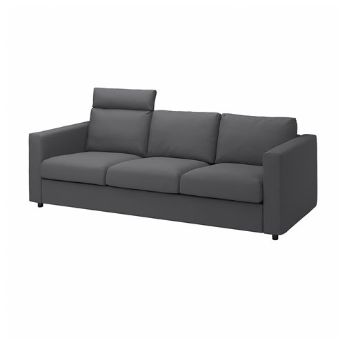 IKEA - VIMLE, 3-seat sofa, hallarp grey