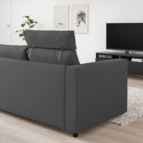 IKEA - VIMLE, 3-seat sofa, hallarp grey