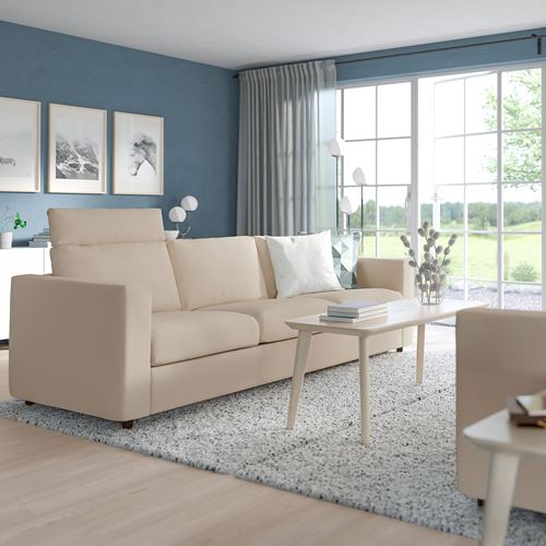 IKEA - VIMLE, 3-seat sofa, hallarp beige