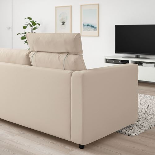 IKEA - VIMLE, 3-seat sofa, hallarp beige