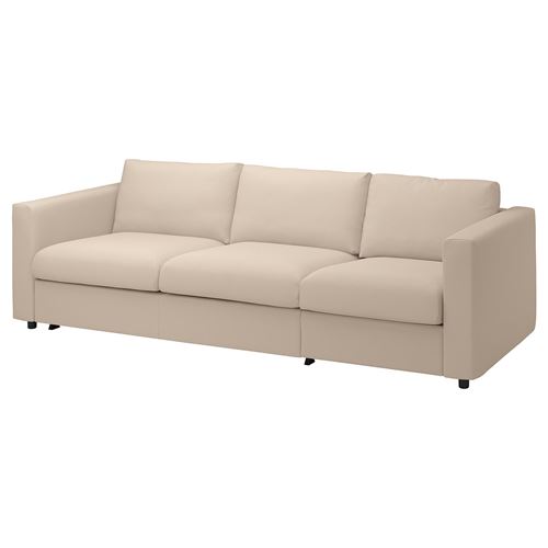 IKEA - VIMLE, 3-seat sofa-bed, hallarp beige