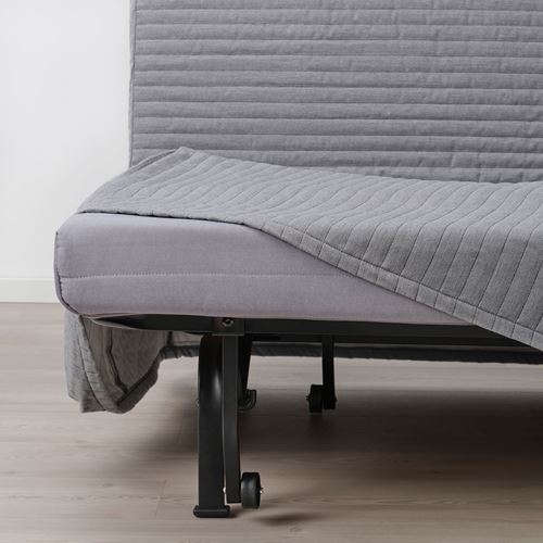 IKEA - LYCKSELE MURBO, 2-seat sofa-bed, knisa light grey