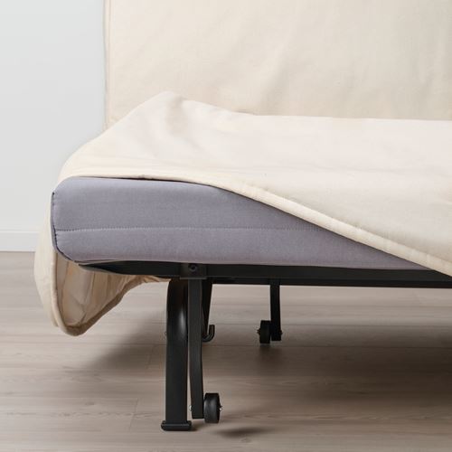 IKEA - LYCKSELE LÖVAS, 2-seat sofa-bed, ransta natural