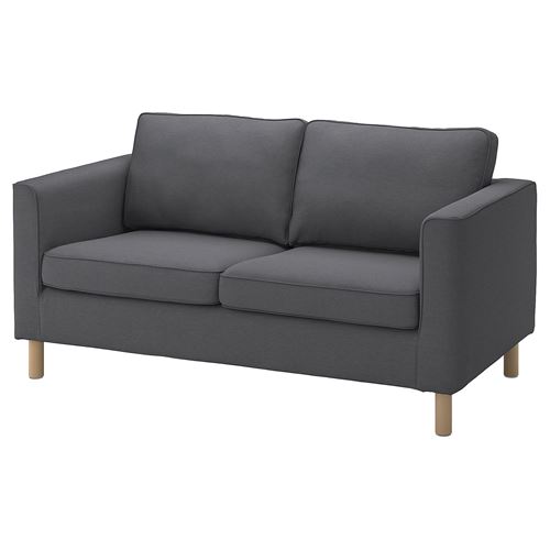 IKEA - PARUP, 2-seat sofa cover, vissle grey