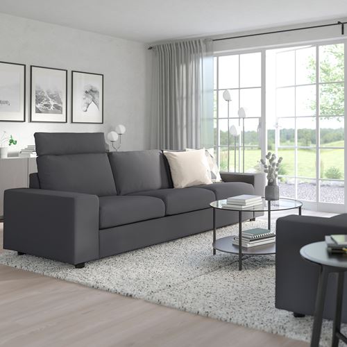 IKEA - VIMLE, 3-seat sofa, hallarp grey