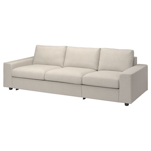 IKEA - VIMLE, 3-seat sofa-bed, Gunnared beige