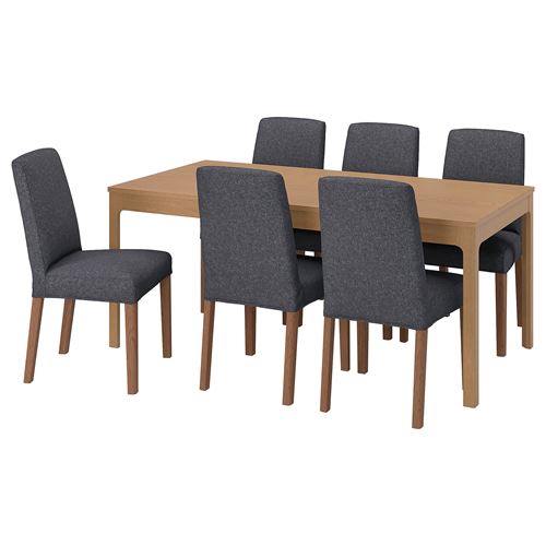 6 chairs