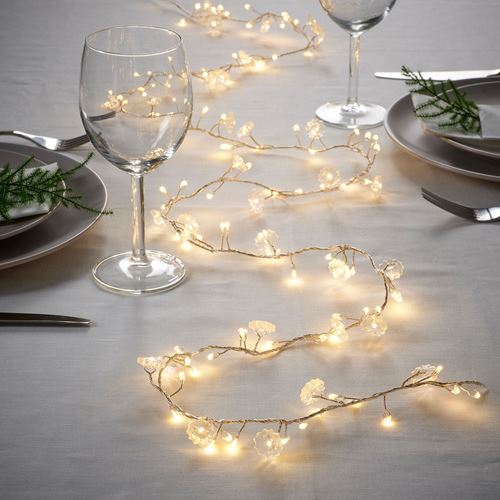 IKEA - STRALA, lighting chain, transparent