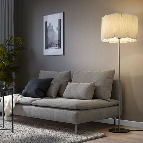 IKEA - KUNGSHULT, abajur başlığı, beyaz, 42 cm