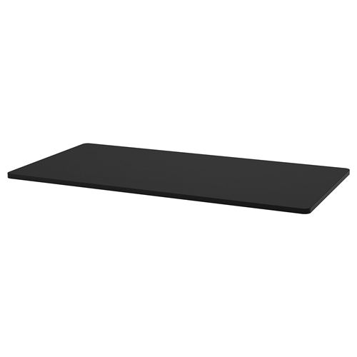 IKEA - IDASEN, desk table top, black, 140x70 cm