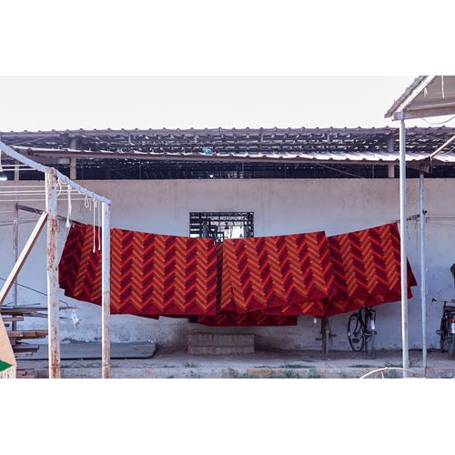 IKEA - STOCKHOLM, el dokuması halı, turuncu, 170x240 cm