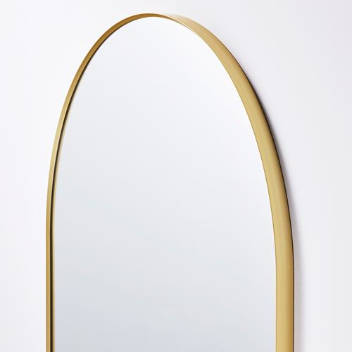 IKEA - LINDBYN, cheval glass, golden colour, 60x170 cm