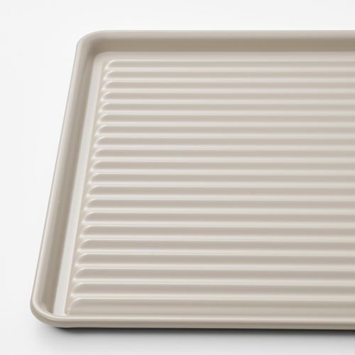 IKEA - VALVARDAD, dish drainer, beige, 52x35 cm