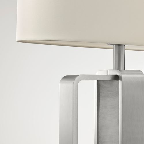 IKEA - UPPVIND, lampshade, nickel-plated white