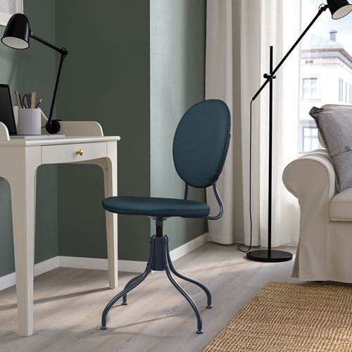 IKEA - BJORKBERGET, office chair, idekulla blue