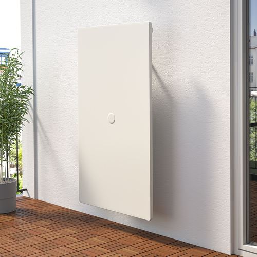 IKEA - TORPARÖ, folding chair and table set, white-beige, 130 cm