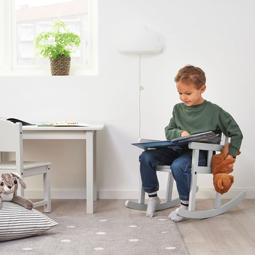 IKEA - SUNDVIK, rocking-chair for children, grey