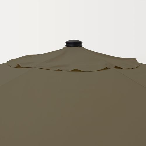 IKEA - KUGGÖ/LINDÖJA, güneş şemsiyesi, yeşil, 300 cm