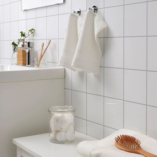 IKEA - FREDRIKSJÖN, hand towel, white, 30x30 cm