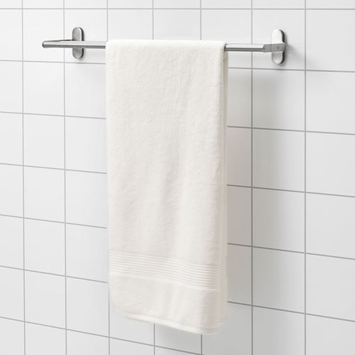 IKEA - FREDRIKSJÖN, bath sheet, white, 70x140 cm