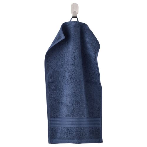 IKEA - FREDRIKSJÖN, hand towel, dark blue, 30x50 cm