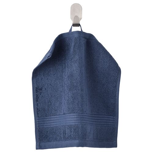 IKEA - FREDRIKSJÖN, hand towel, dark blue, 30x30 cm