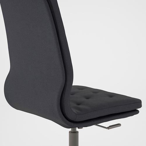 IKEA - MULLFJALLET, office chair, naggen dark grey