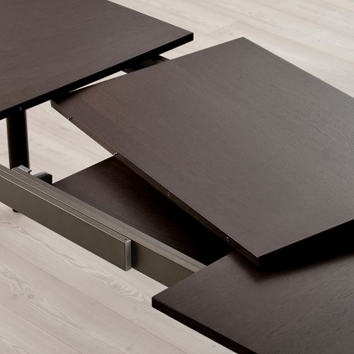 IKEA - STRANDTORP, extendable dining table, brown, seats 4-10