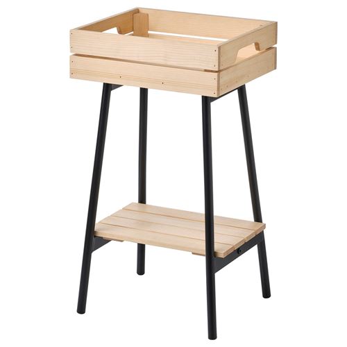 IKEA - VANILJSTANG, çiçeklik, çam-siyah, 55 cm