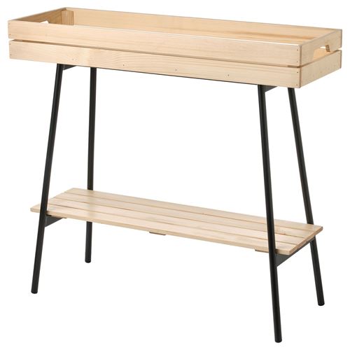 IKEA - VANILJSTANG, çiçeklik, çam-siyah, 67 cm