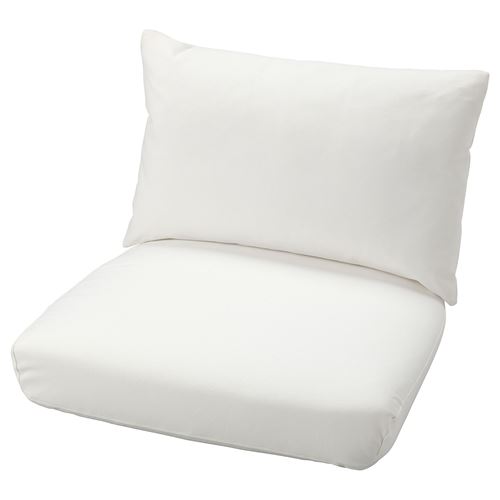 IKEA - STOCKHOLM, armchair cushion, Grasbo white