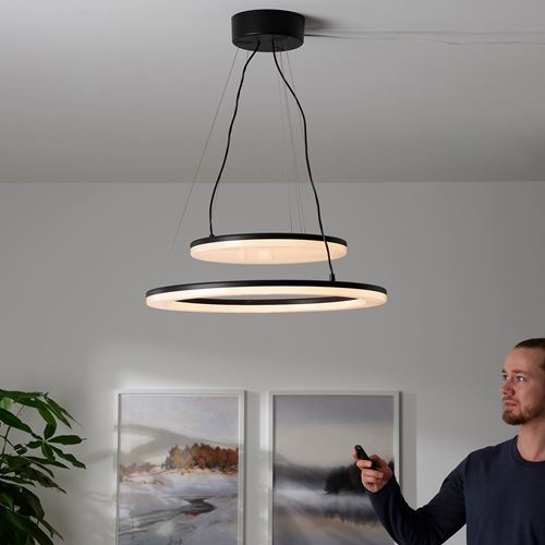 IKEA - NORAFORS, LED sarkıt lamba, beyaz