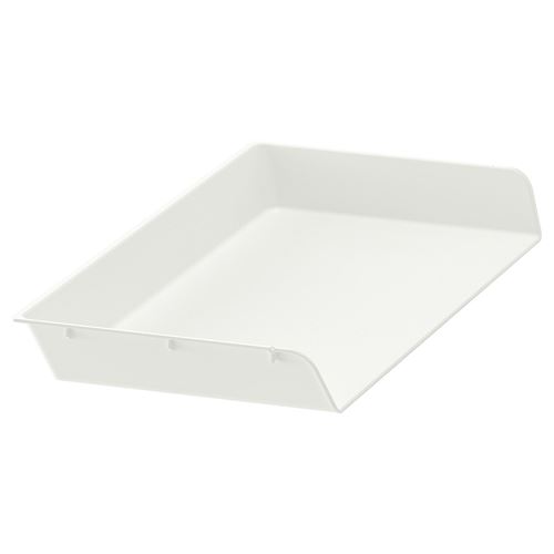 IKEA - UPPDATERA, drawer organizer, white, 25x50 cm