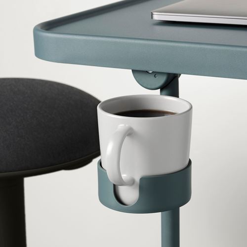 IKEA - BJÖRKASEN, laptop stand, turquoise