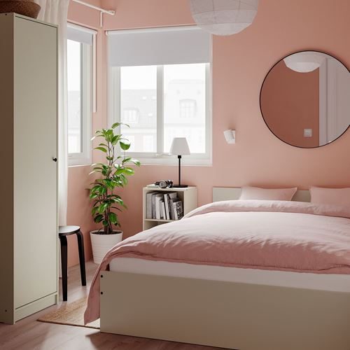 IKEA - GURSKEN/LURÖY, bedroom furniture combination, light beige