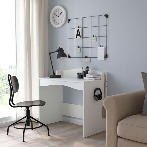 IKEA - SMAGÖRA, kid's desk, white, 93x51 cm