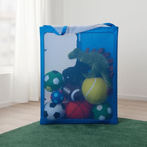 IKEA - SPORTSLIG, ball storage/goal, blue