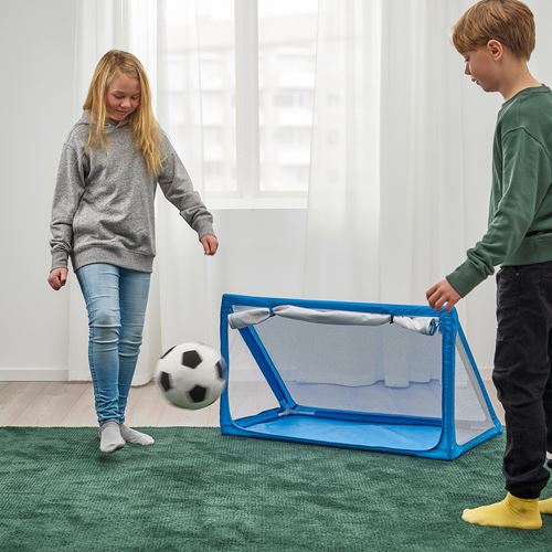 IKEA - SPORTSLIG, ball storage/goal, blue