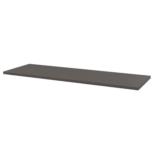 IKEA - ALEX, desk, dark grey- black brown, 200x60 cm