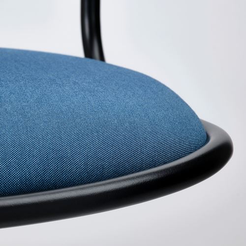 IKEA - ÖRFJALL, office chair, black/vissle blue