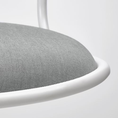 IKEA - ÖRFJALL, office chair, white-vissle light grey