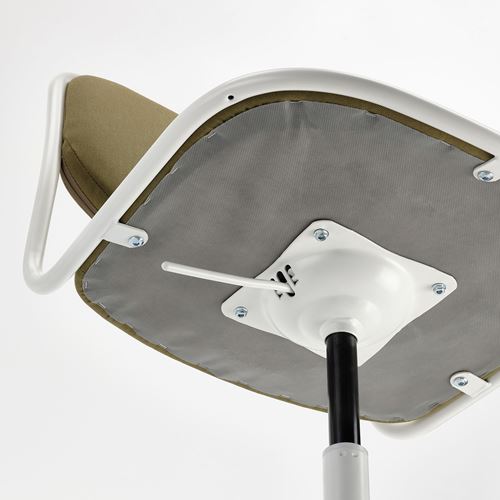 IKEA - ÖRFJALL, office chair, white/vissle green