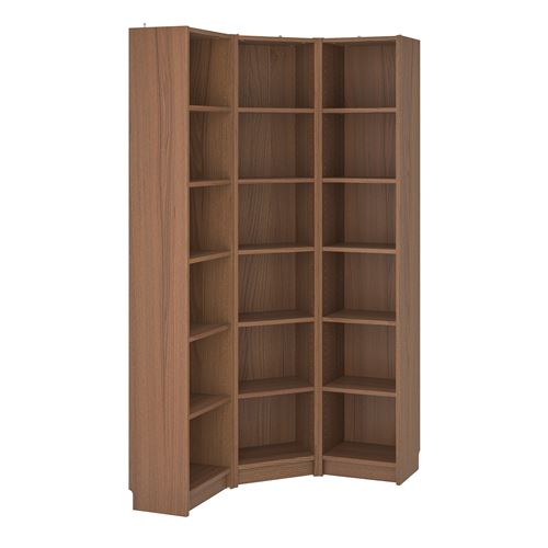 corner bookcase